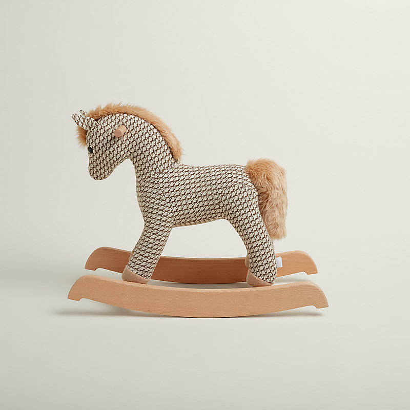 Hermy Cheval Pixel rocking horse | Hermès Canada